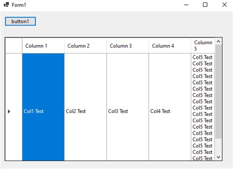 Row Height Customization in WinForms DataGrid control.